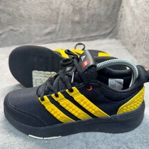 Adidas X Lego Shoes Kids 4.5 Black Yellow Sneakers Brick‎ Play
